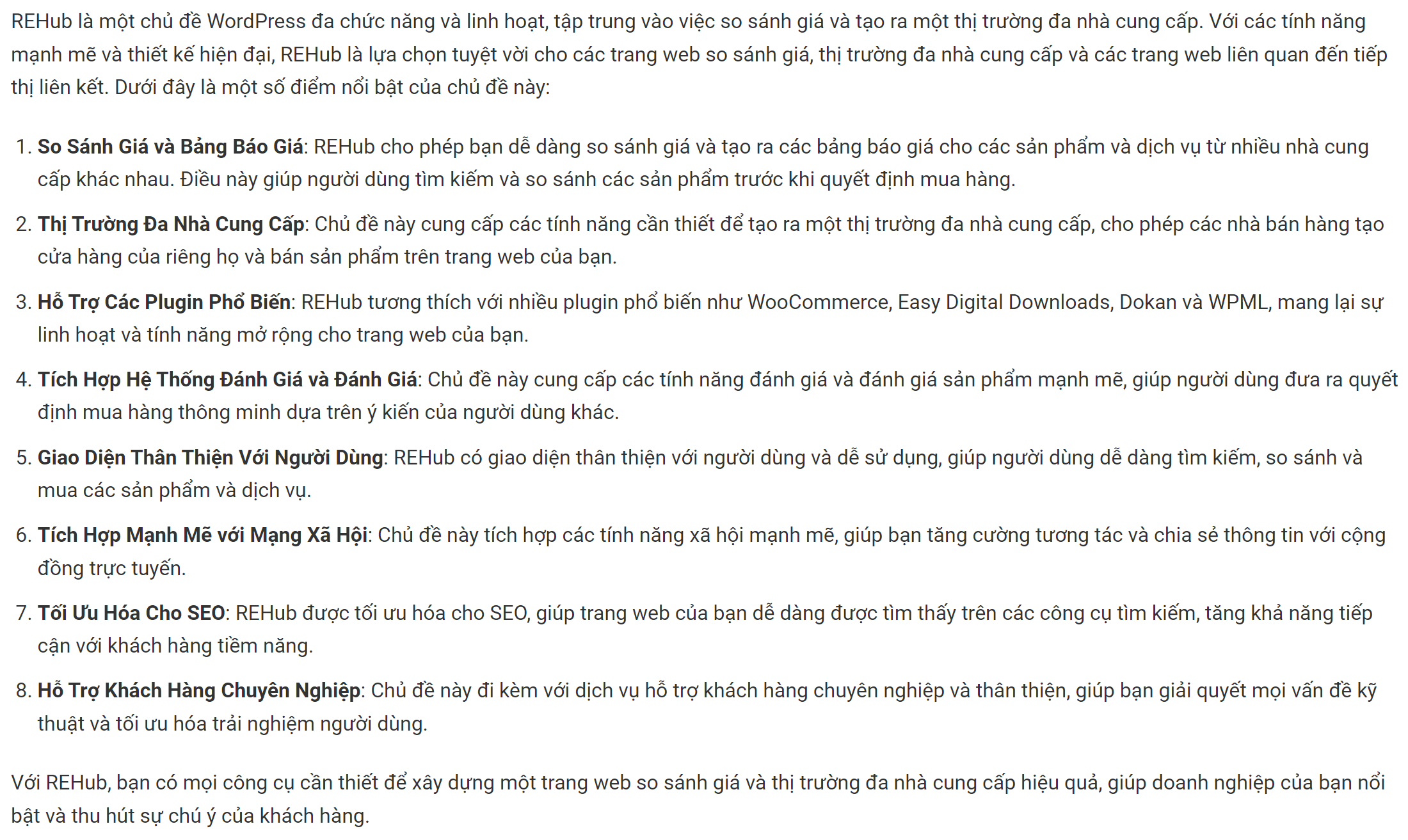 REHub Price Comparison, Multi Vendor Marketplace 4 2024 04 21 152955