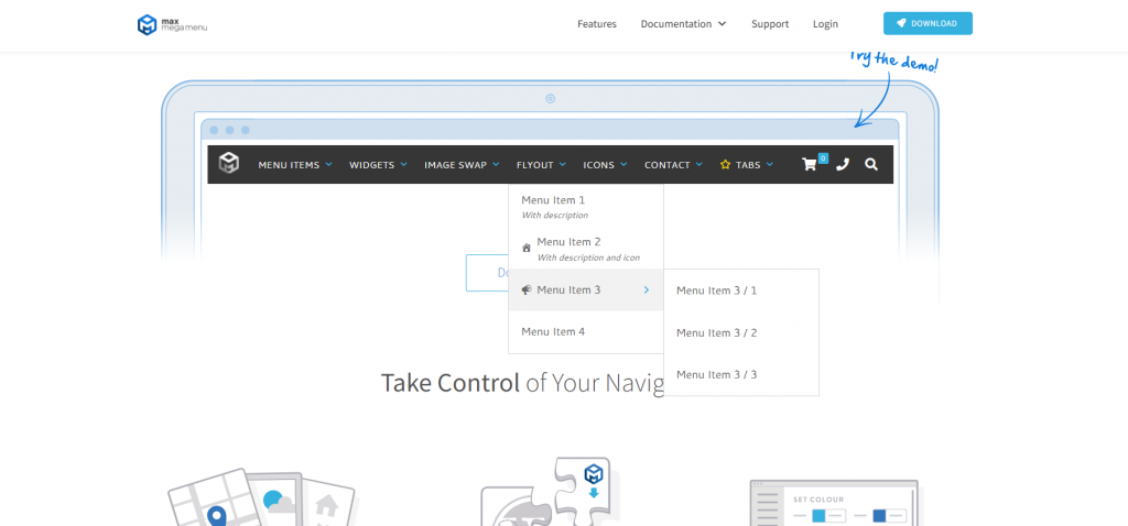 Giới thiệu Plugin Max Mega Menu Pro - Tạo menu dễ dàng 15 Hình ảnh về Max Mega Menu Pro 4