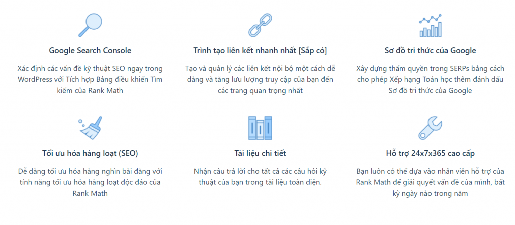 Giới thiệu RankMath Pro, Plugin Seo lên Top tìm kiếm 10 Các tính năng nổi bật khác