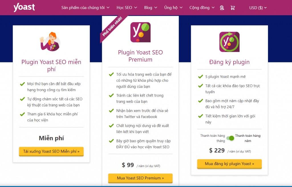Giới thiệu Yoast Seo Premium, Plugin Seo phổ biến nhất 2 Tải Yoast Seo Premium plugin miễn phí mới nhất
