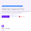 External Importer Pro