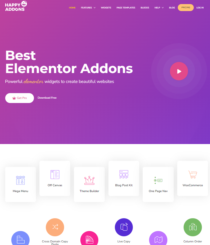 HappyAddons Pro for Elementor