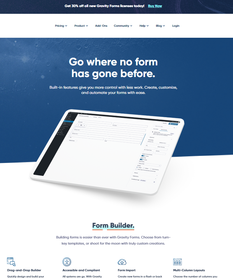 Plugin Gravity Forms – The Best WordPress Form