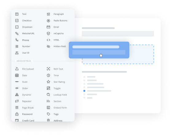 build forms
