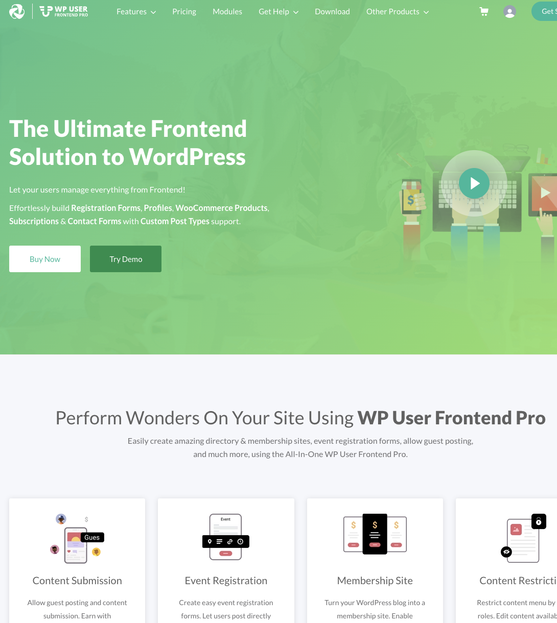 WP User Frontend Pro