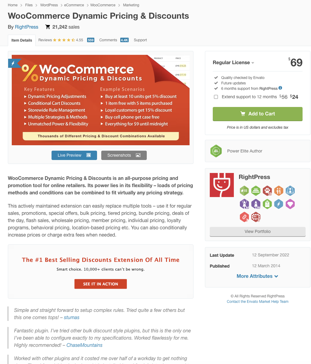 WooCommerce Dynamic Pricing & Discounts