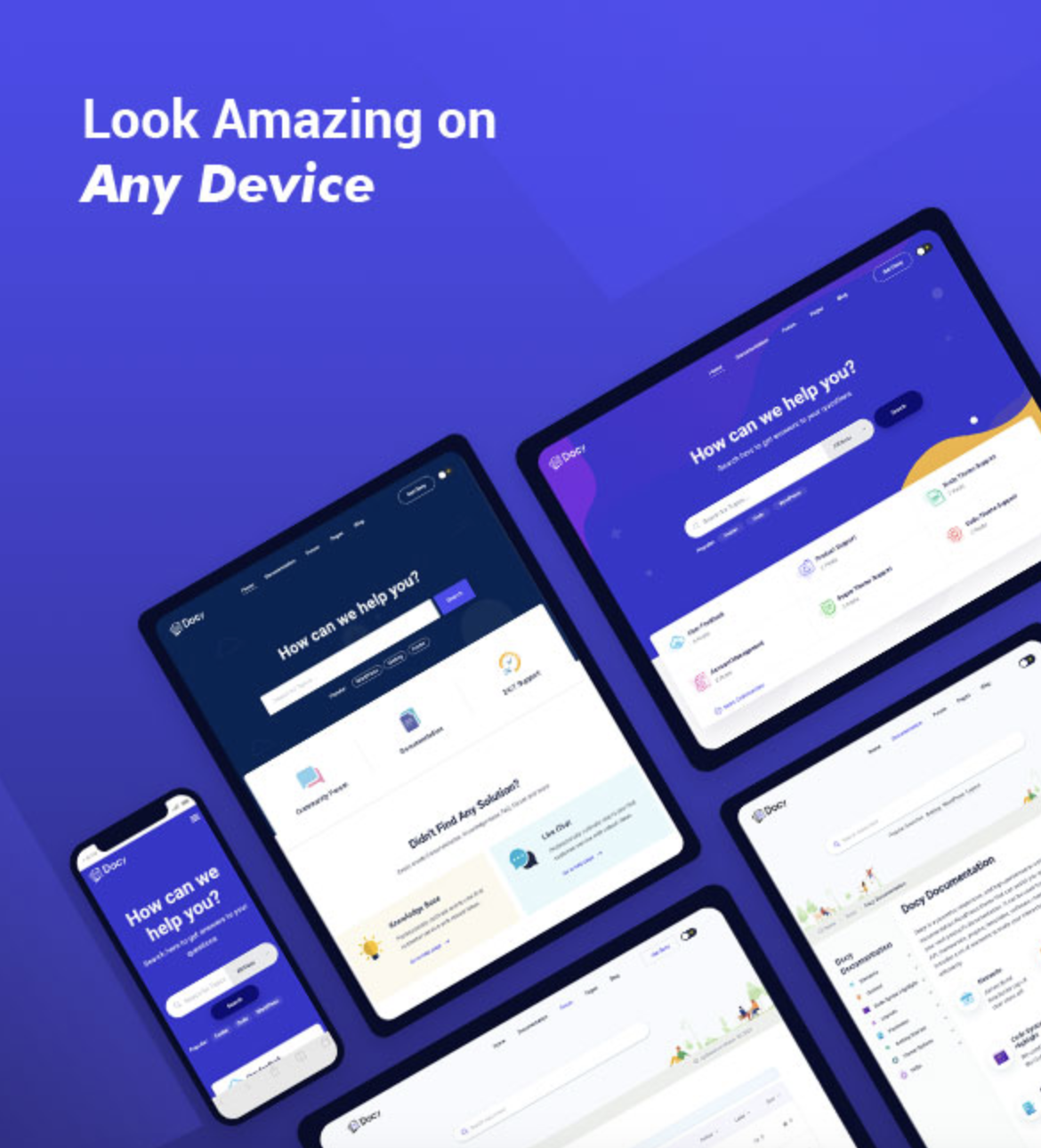 Docy - Premium Documentation, Knowledge base & LMS WordPress Theme with Helpdesk Forum