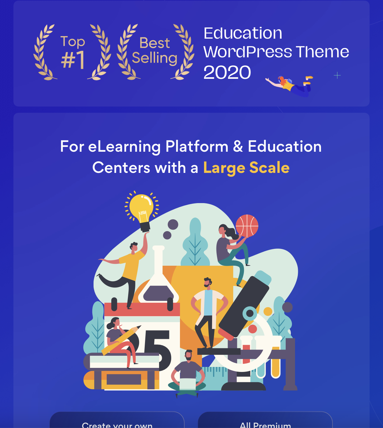 EduMall - Professional LMS Education Center WordPress Theme