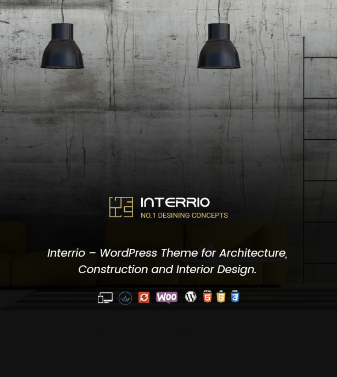 Interrio – WordPress Theme for Architecture and Interior Design