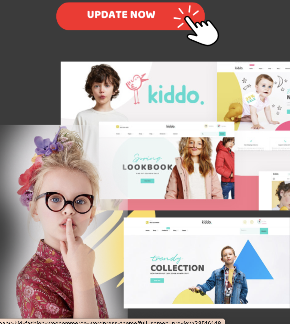 Kiddo - Kid Fashion WooCommerce WordPress Theme