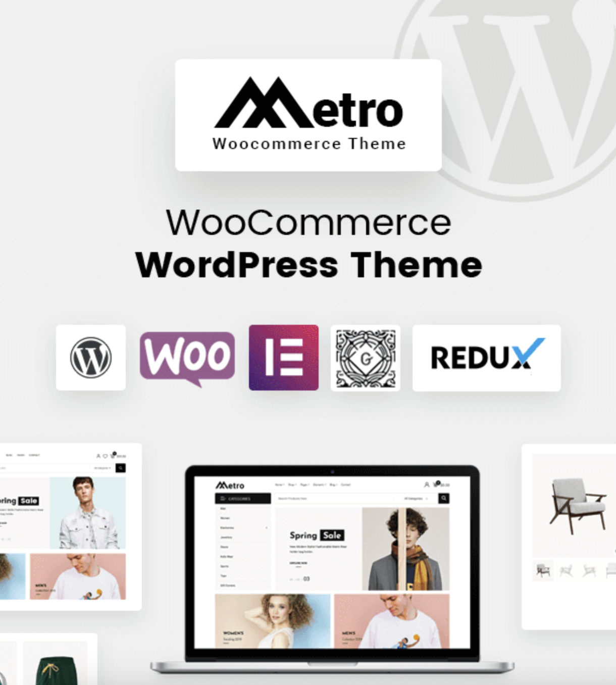 Metro – Minimal WooCommerce WordPress Theme
