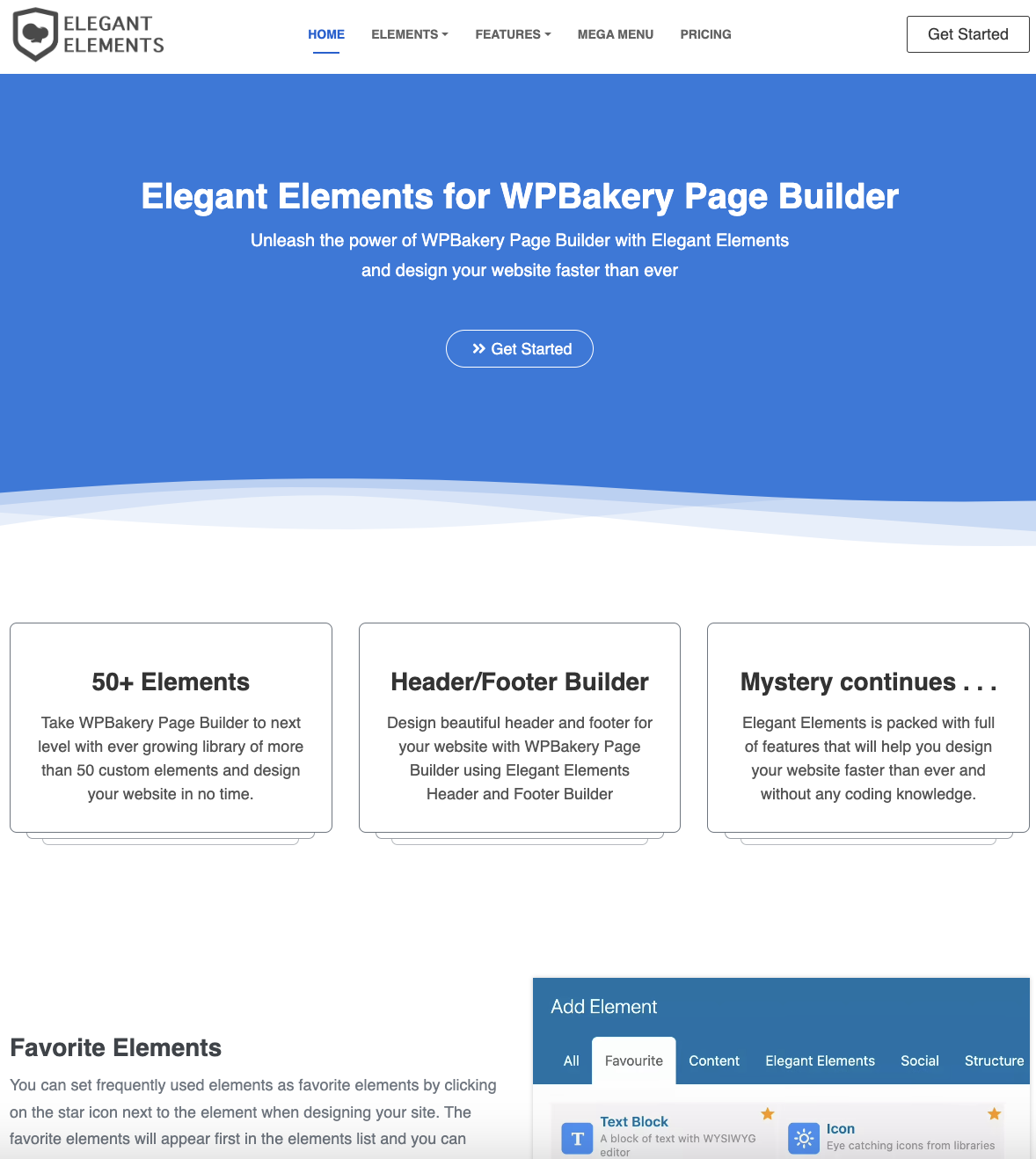 Elegant Elements for WPBakery Page Builder