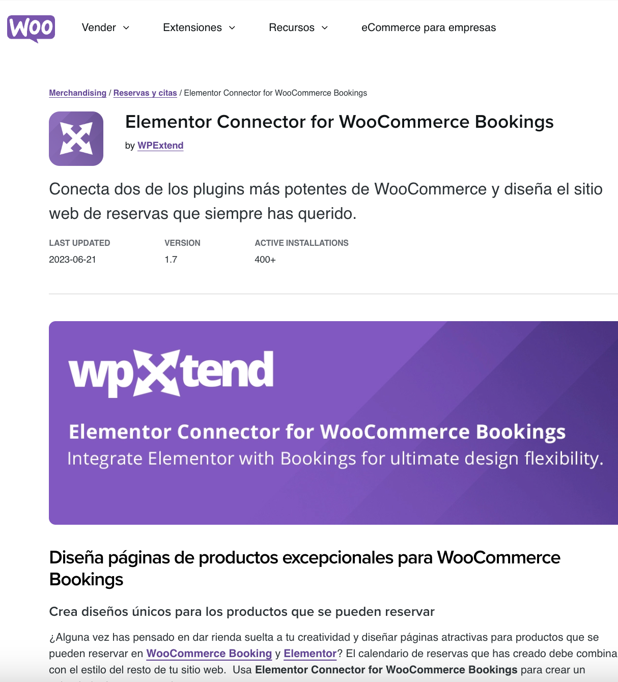 Elementor Connector for WooCommerce Bookings