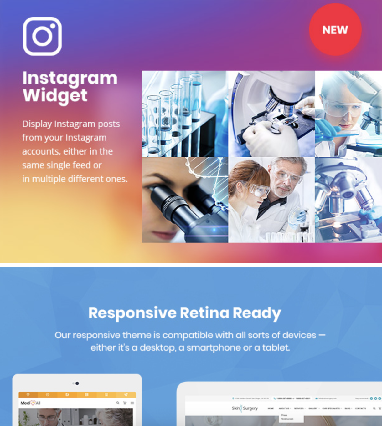 Medin - Medical Center WordPress Theme