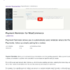 Payment Reminder for WooCommerce