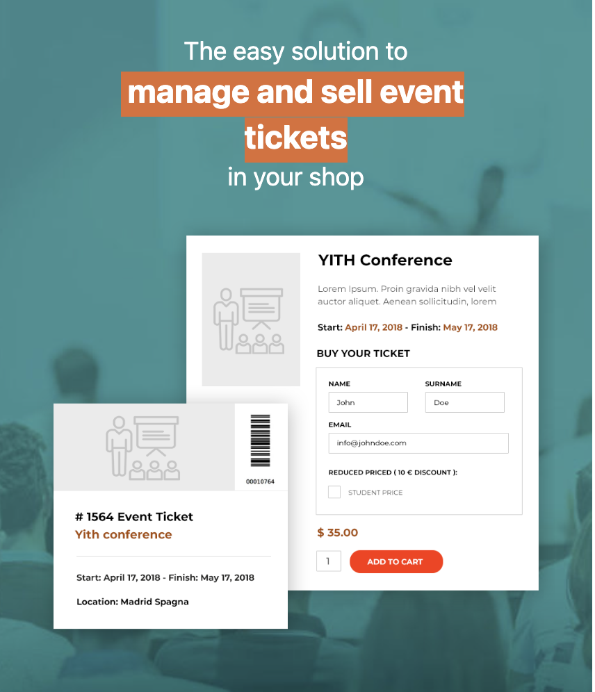 YITH Event Tickets for WooCommerce