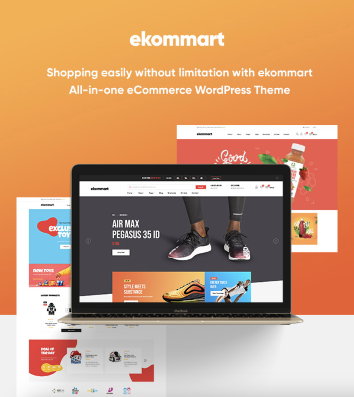 ekommart - All-in-one eCommerce WordPress Theme