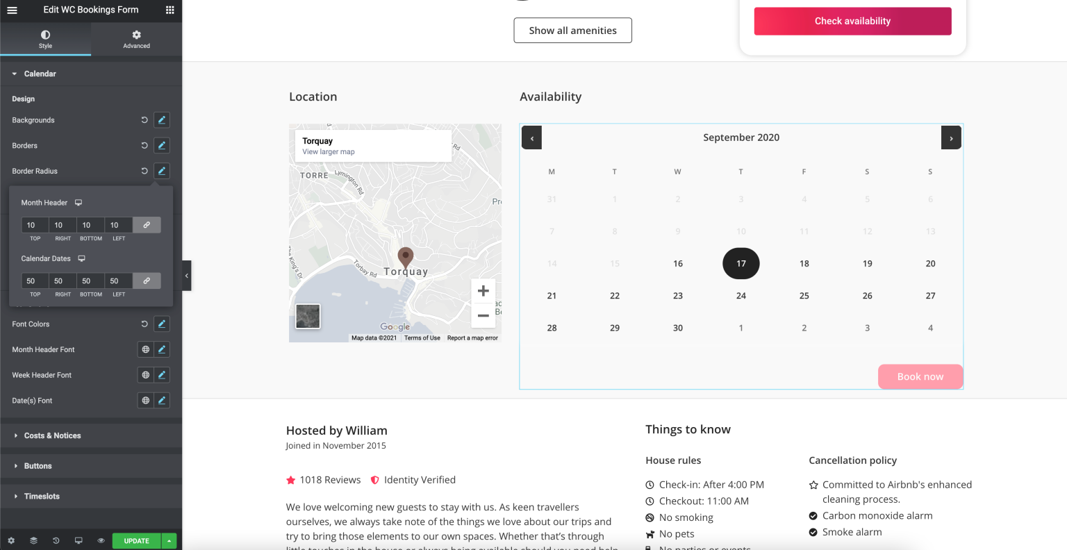 elementor connector for woocommerce bookings sc3