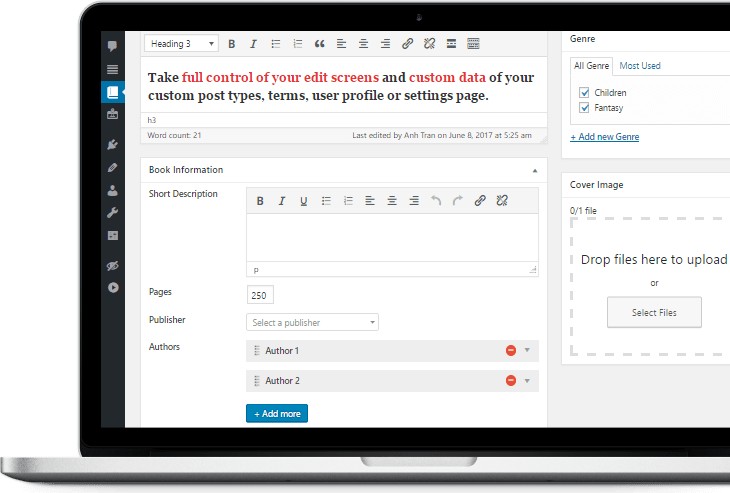 wordpress custom fields