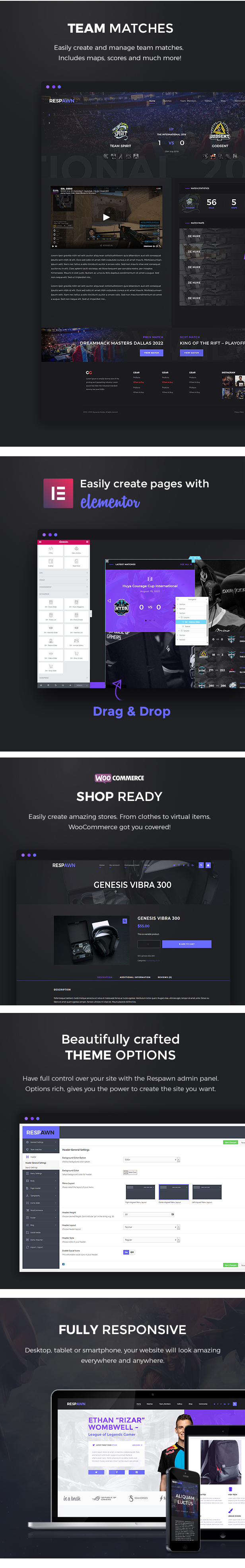 Respawn - Esports Gaming WordPress Theme - 5