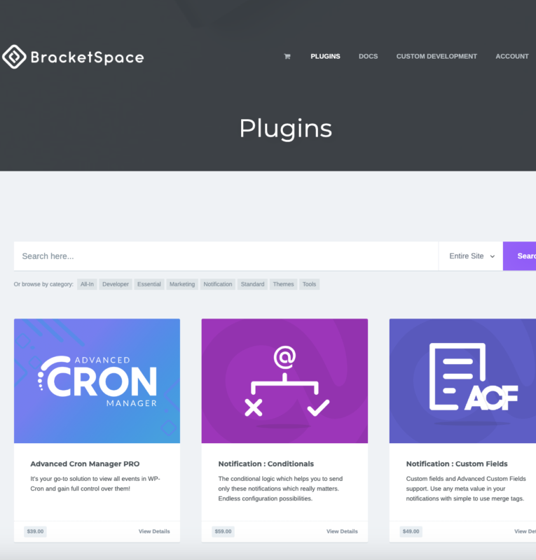 Trọn Bộ Bracketspace Notification Và Các Addons đi Kèm
