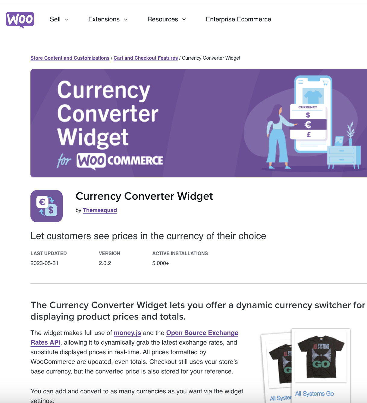 Currency Converter Widget