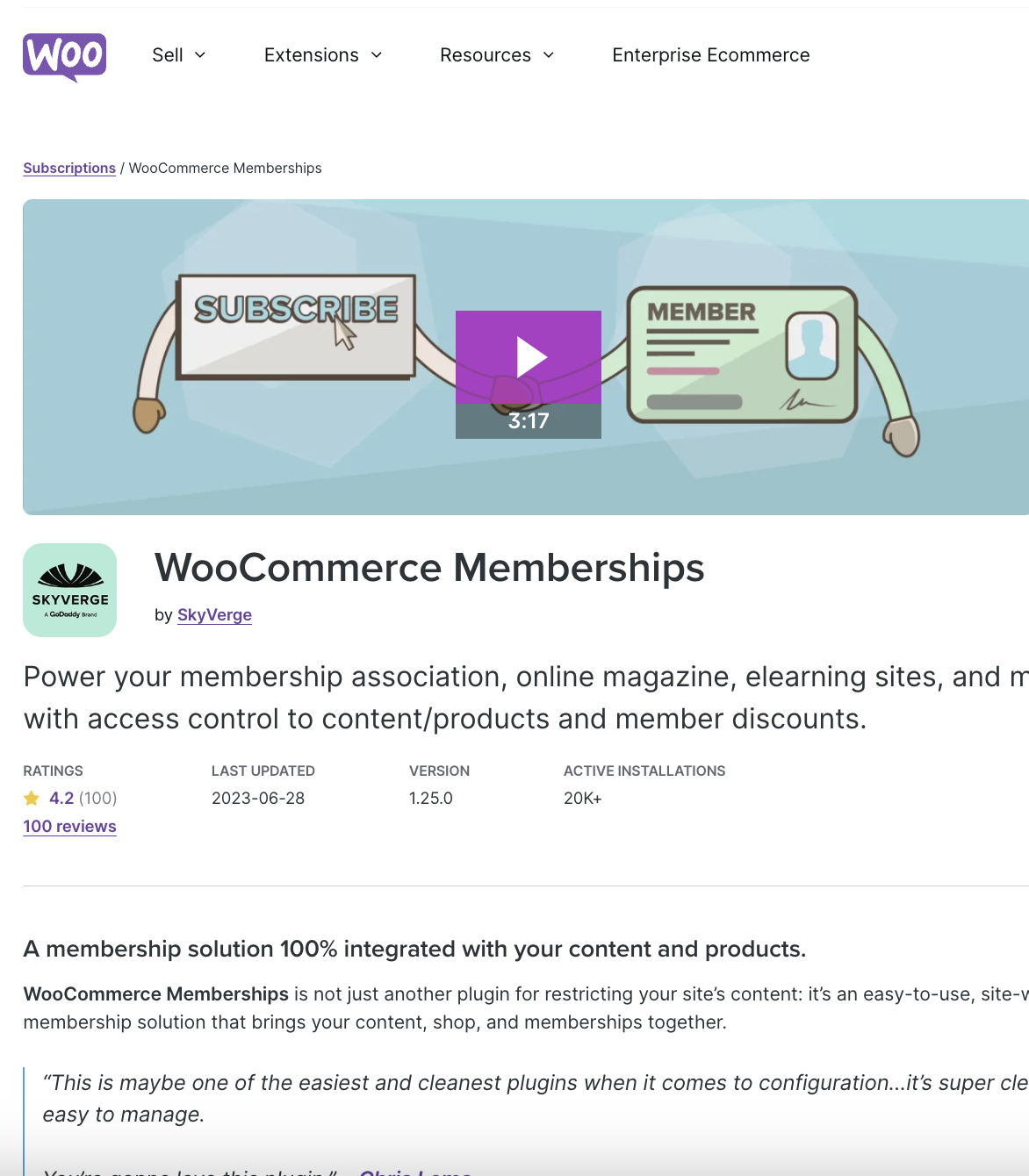 WooCommerce Memberships