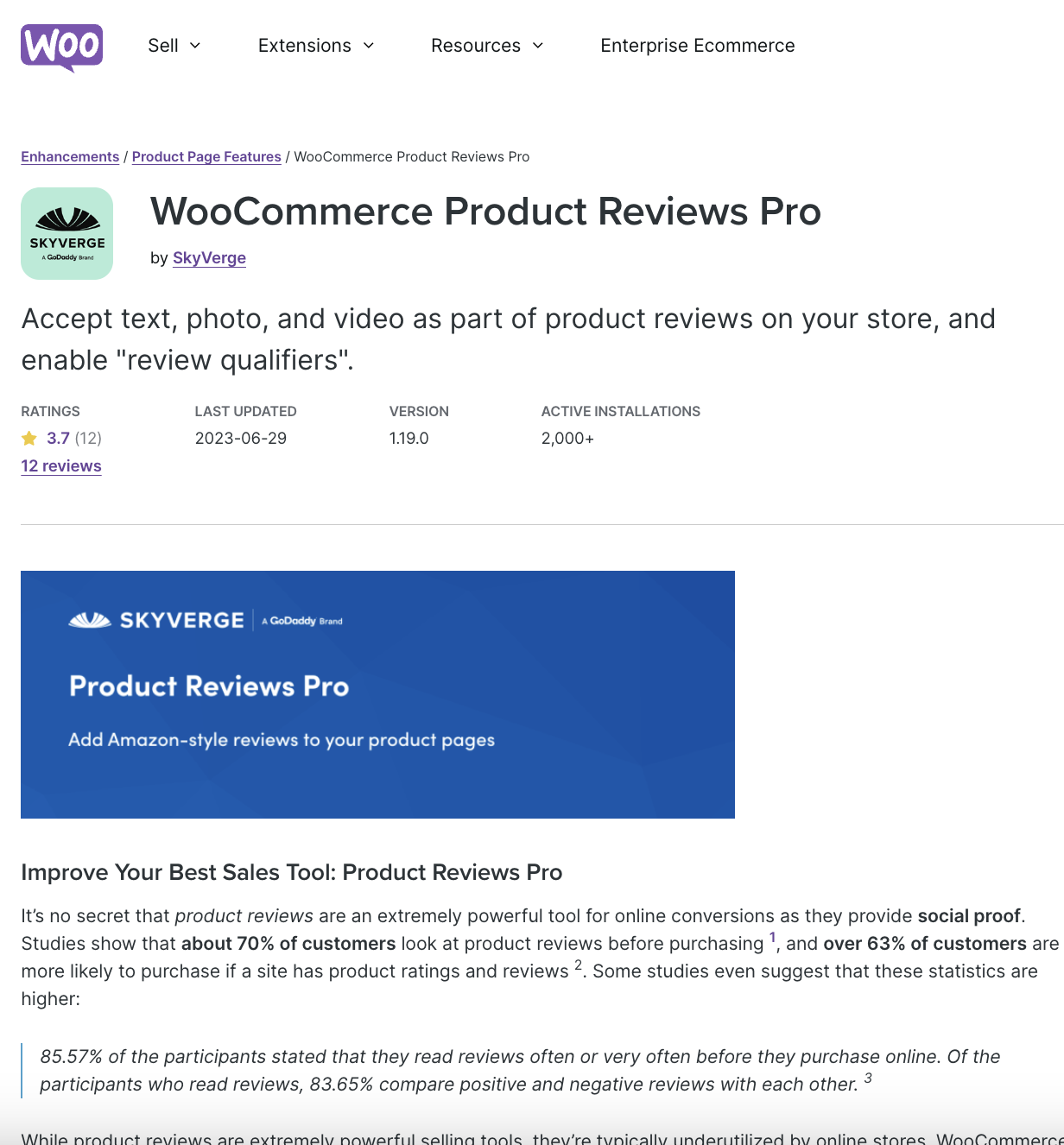 WooCommerce Product Reviews Pro