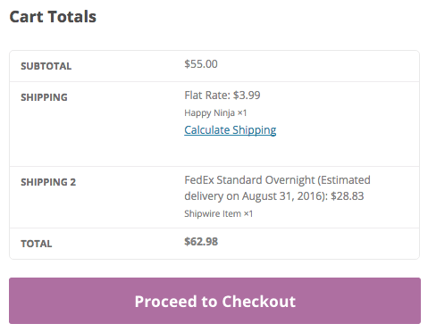 woocommerce shipwire split shipment