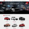 Theme wordpress bán xe mitsubishi 1