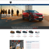 Theme WordPress bán xe Peugeot 1