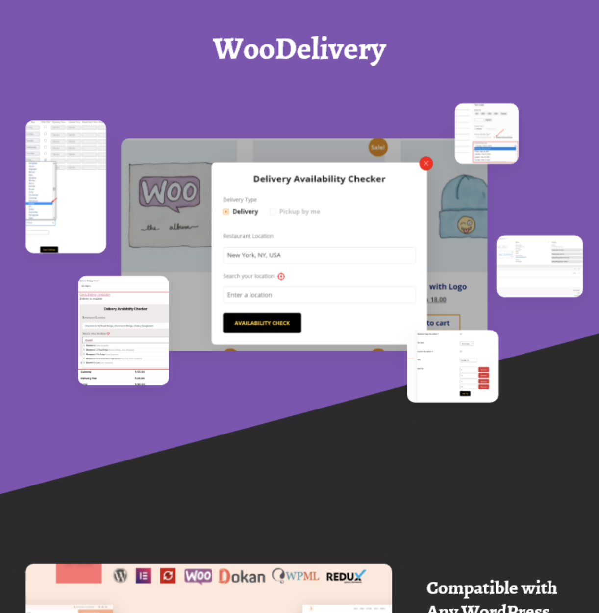 WooDelivery | Delivery & Pickup Date Time for WooCommerce