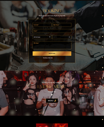 Theme wordpress quán bar club