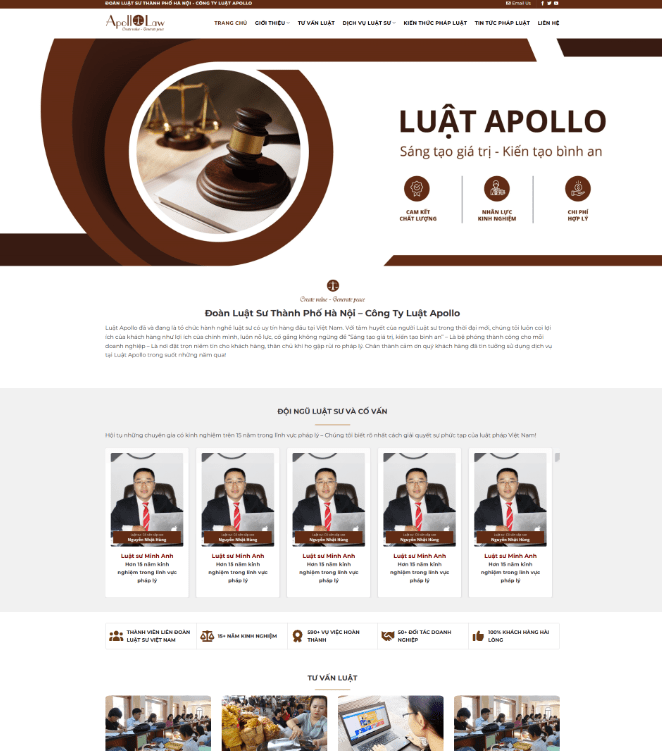 Theme wordpress công ty luật sư 7