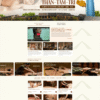 Theme wordpress giới thiệu cơ sở massage, spa