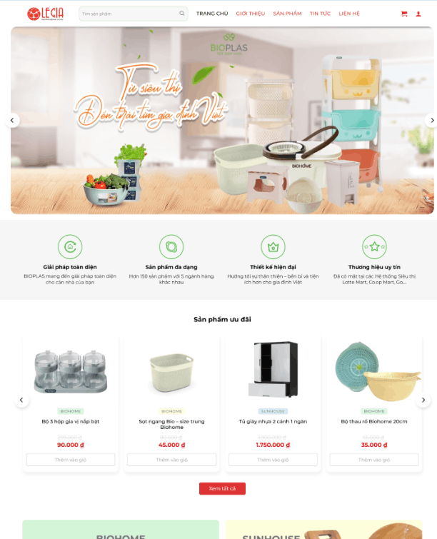 Theme WordPress Bán Đồ Gia Dụng 5