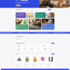 Theme WordPress Elementor thú cưng, chức ăn chó mèo 01