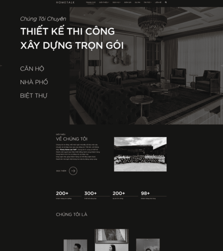 Theme WordPress công ty kiến trúc xây dựng 07