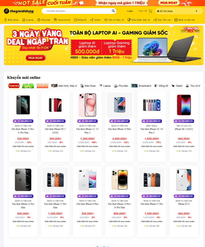 Theme wordpress bán hàng điện thoại giống tgdd