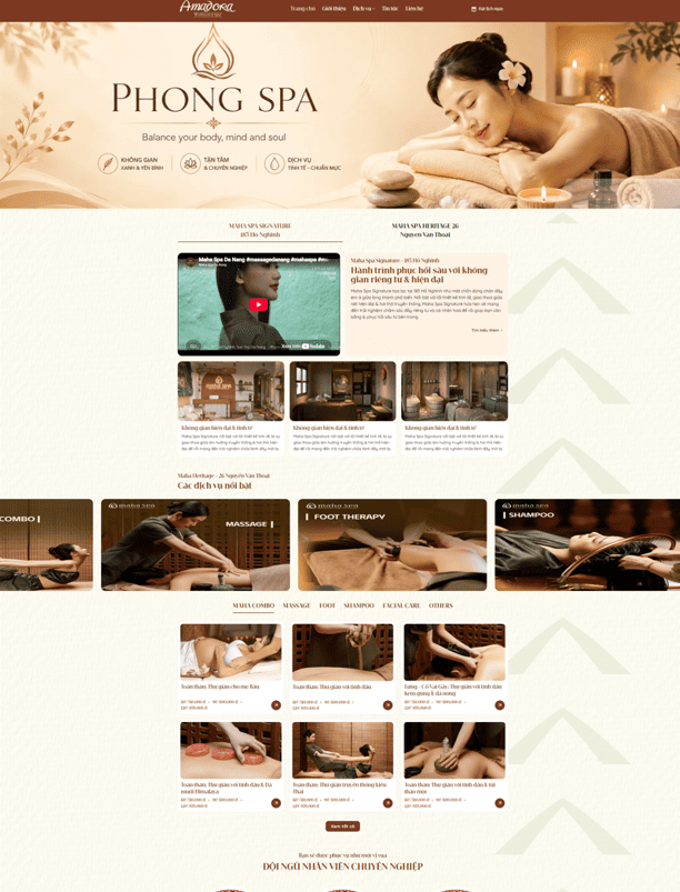 Theme WordPress Spa – Giao diện thư giãn sang trọng, chuẩn SEO